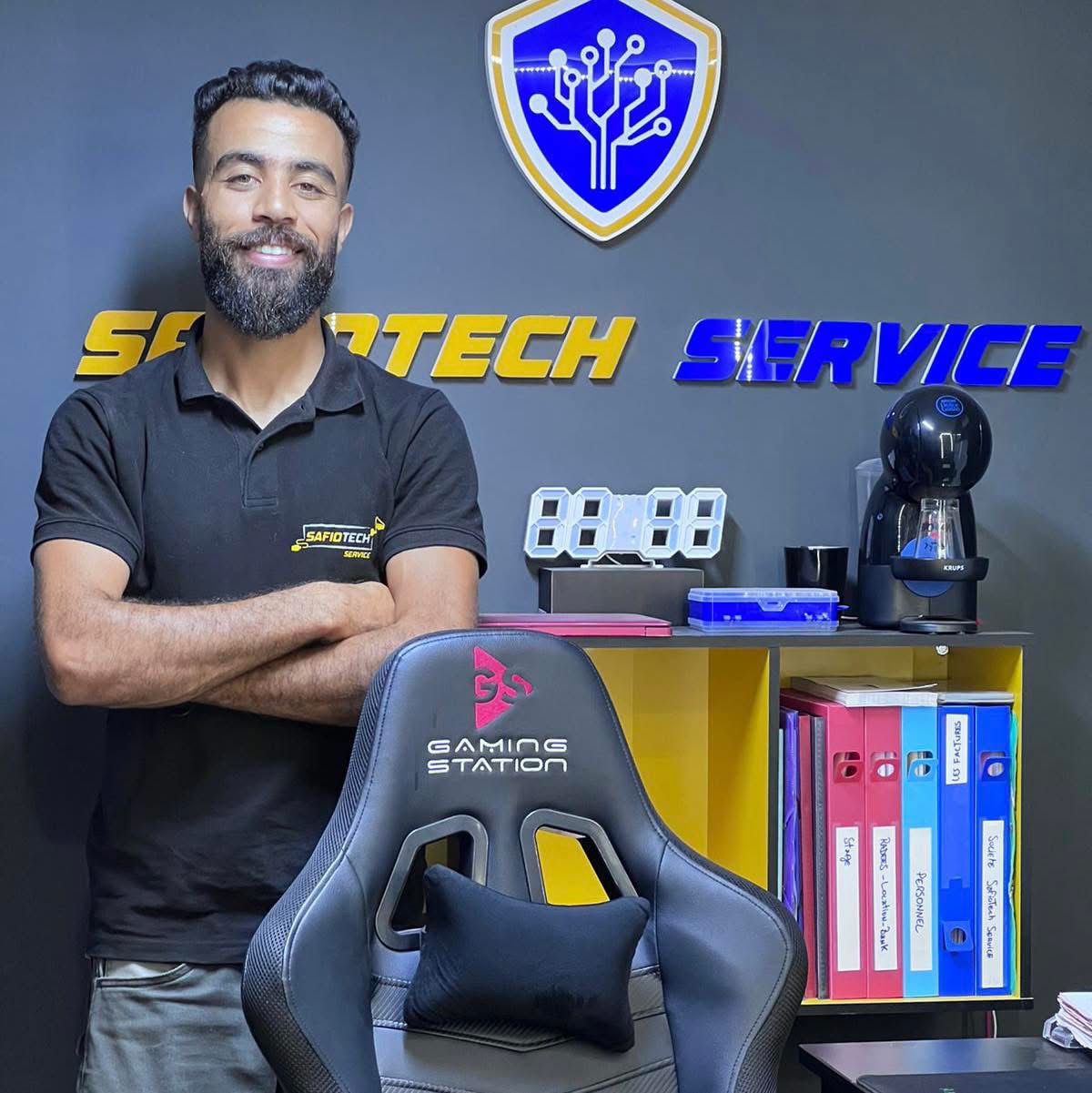 Khalid Razzouki, fondateur de SafioTech